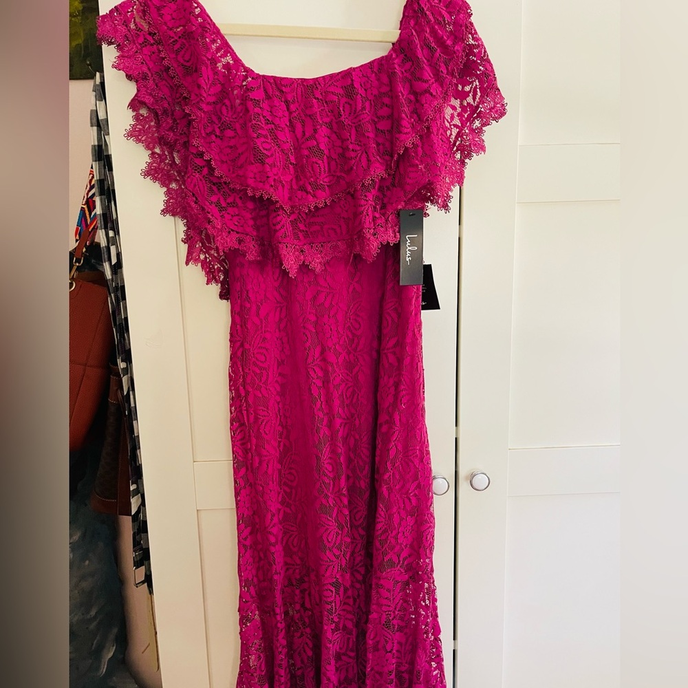 Lulus midi summer dress size S